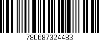 Código de barras (EAN, GTIN, SKU, ISBN): '780687324483'