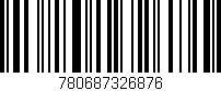 Código de barras (EAN, GTIN, SKU, ISBN): '780687326876'