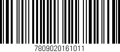 Código de barras (EAN, GTIN, SKU, ISBN): '7809020161011'