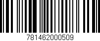Código de barras (EAN, GTIN, SKU, ISBN): '781462000509'