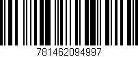 Código de barras (EAN, GTIN, SKU, ISBN): '781462094997'