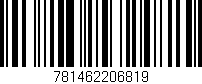 Código de barras (EAN, GTIN, SKU, ISBN): '781462206819'