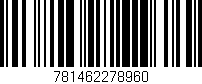 Código de barras (EAN, GTIN, SKU, ISBN): '781462278960'