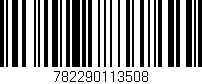 Código de barras (EAN, GTIN, SKU, ISBN): '782290113508'