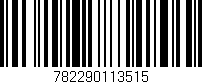 Código de barras (EAN, GTIN, SKU, ISBN): '782290113515'