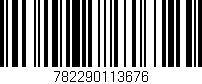 Código de barras (EAN, GTIN, SKU, ISBN): '782290113676'