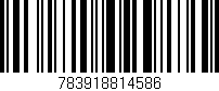 Código de barras (EAN, GTIN, SKU, ISBN): '783918814586'