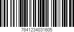 Código de barras (EAN, GTIN, SKU, ISBN): '7841234031605'