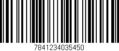 Código de barras (EAN, GTIN, SKU, ISBN): '7841234035450'