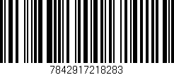 Código de barras (EAN, GTIN, SKU, ISBN): '7842917218283'
