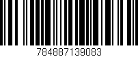 Código de barras (EAN, GTIN, SKU, ISBN): '784887139083'