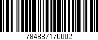 Código de barras (EAN, GTIN, SKU, ISBN): '784887176002'