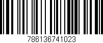 Código de barras (EAN, GTIN, SKU, ISBN): '786136741023'