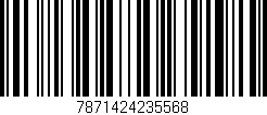 Código de barras (EAN, GTIN, SKU, ISBN): '7871424235568'