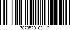 Código de barras (EAN, GTIN, SKU, ISBN): '7873573100117'