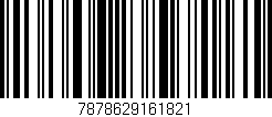 Código de barras (EAN, GTIN, SKU, ISBN): '7878629161821'