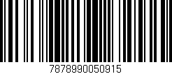 Código de barras (EAN, GTIN, SKU, ISBN): '7878990050915'