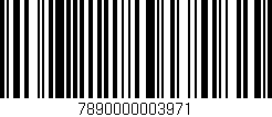 Código de barras (EAN, GTIN, SKU, ISBN): '7890000003971'