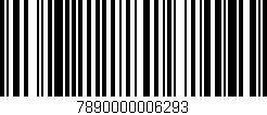 Código de barras (EAN, GTIN, SKU, ISBN): '7890000006293'