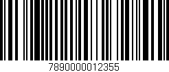 Código de barras (EAN, GTIN, SKU, ISBN): '7890000012355'