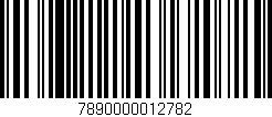 Código de barras (EAN, GTIN, SKU, ISBN): '7890000012782'