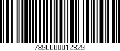 Código de barras (EAN, GTIN, SKU, ISBN): '7890000012829'