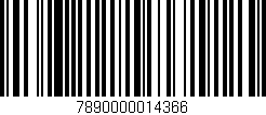 Código de barras (EAN, GTIN, SKU, ISBN): '7890000014366'