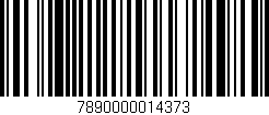 Código de barras (EAN, GTIN, SKU, ISBN): '7890000014373'