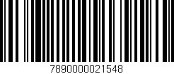 Código de barras (EAN, GTIN, SKU, ISBN): '7890000021548'