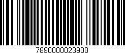 Código de barras (EAN, GTIN, SKU, ISBN): '7890000023900'