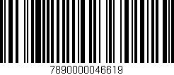 Código de barras (EAN, GTIN, SKU, ISBN): '7890000046619'