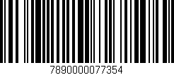 Código de barras (EAN, GTIN, SKU, ISBN): '7890000077354'