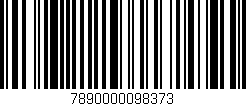Código de barras (EAN, GTIN, SKU, ISBN): '7890000098373'