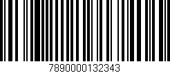 Código de barras (EAN, GTIN, SKU, ISBN): '7890000132343'