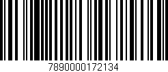 Código de barras (EAN, GTIN, SKU, ISBN): '7890000172134'