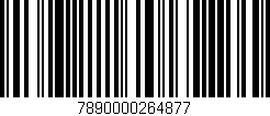Código de barras (EAN, GTIN, SKU, ISBN): '7890000264877'