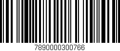 Código de barras (EAN, GTIN, SKU, ISBN): '7890000300766'