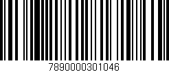 Código de barras (EAN, GTIN, SKU, ISBN): '7890000301046'