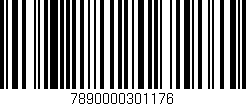 Código de barras (EAN, GTIN, SKU, ISBN): '7890000301176'