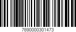 Código de barras (EAN, GTIN, SKU, ISBN): '7890000301473'