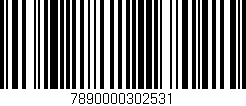 Código de barras (EAN, GTIN, SKU, ISBN): '7890000302531'
