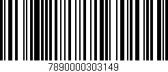 Código de barras (EAN, GTIN, SKU, ISBN): '7890000303149'