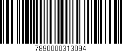 Código de barras (EAN, GTIN, SKU, ISBN): '7890000313094'