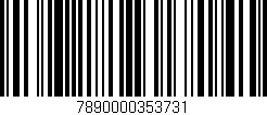 Código de barras (EAN, GTIN, SKU, ISBN): '7890000353731'