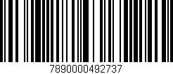 Código de barras (EAN, GTIN, SKU, ISBN): '7890000492737'