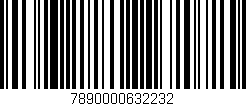 Código de barras (EAN, GTIN, SKU, ISBN): '7890000632232'