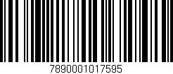 Código de barras (EAN, GTIN, SKU, ISBN): '7890001017595'