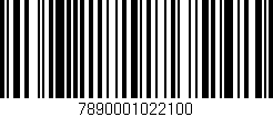 Código de barras (EAN, GTIN, SKU, ISBN): '7890001022100'
