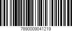 Código de barras (EAN, GTIN, SKU, ISBN): '7890009041219'