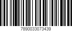 Código de barras (EAN, GTIN, SKU, ISBN): '7890033073439'